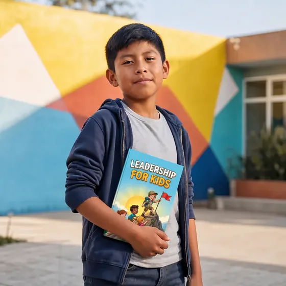 Emiliano, from Oaxaca, Mexico, out on the street with Leadership for Kids